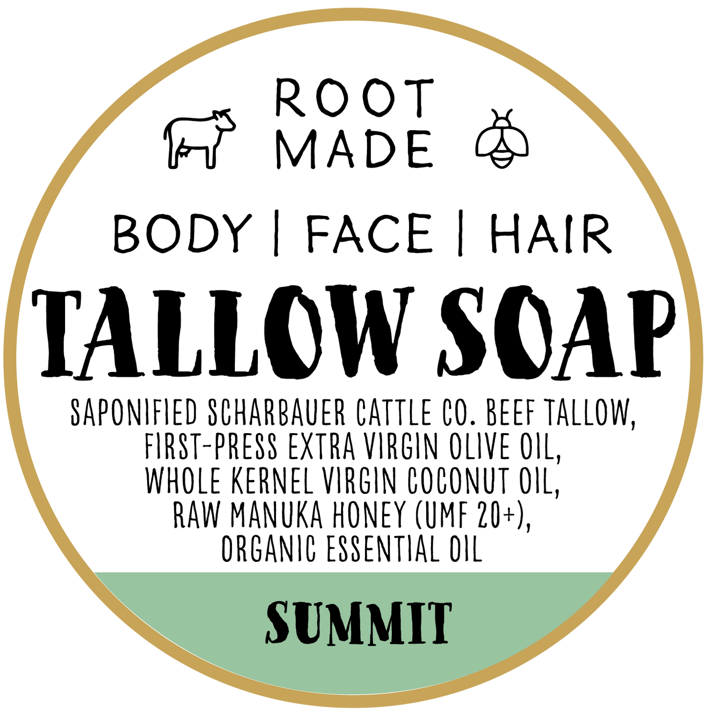 Chris's Tallow Soap | Root Made Goods